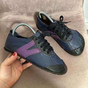 Softstar PRIMAL RunAmoc Sneakers 6 Womens US 7 Purple Navy Wide Toe Box VIbram